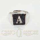 Anello con iniziale cod.593019